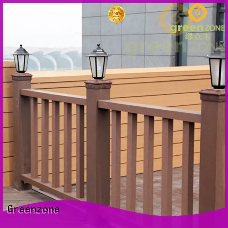 Greenzone fastness wood fence decorative railing garden