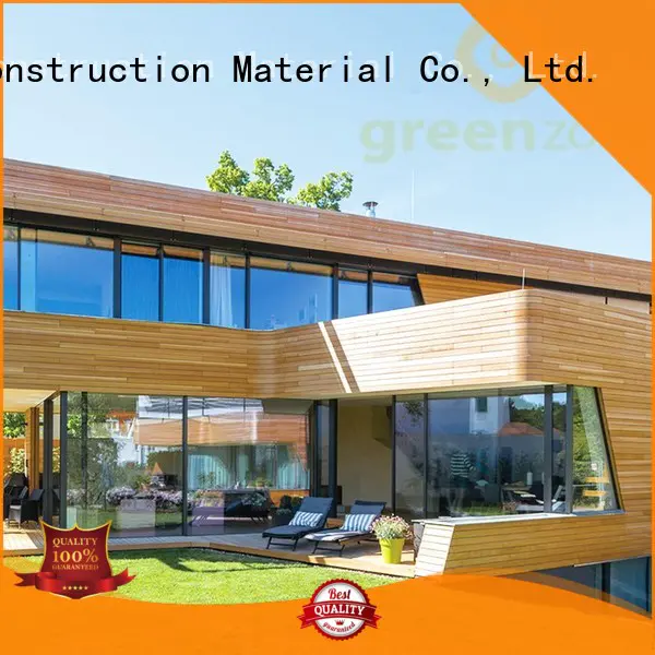 wood panels for sale exterior composite wood Greenzone Brand cheap wood cladding