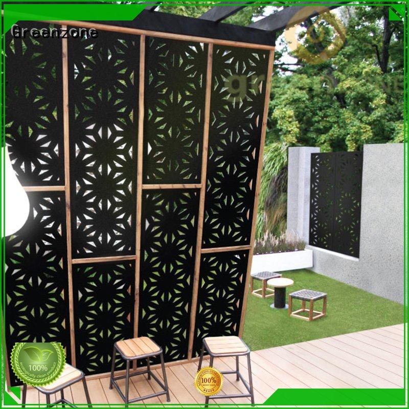 Greenzone no toxic wooden outdoor furniture wood plastic outside yard
