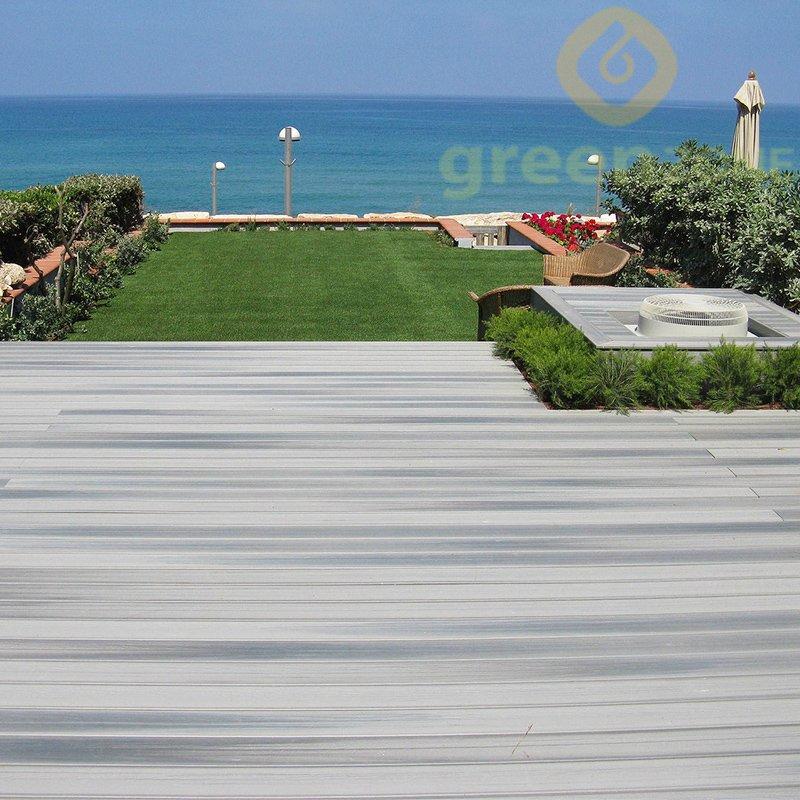 DEL14022S Durable Solid design for Eco-wood outdoor decoration flooring