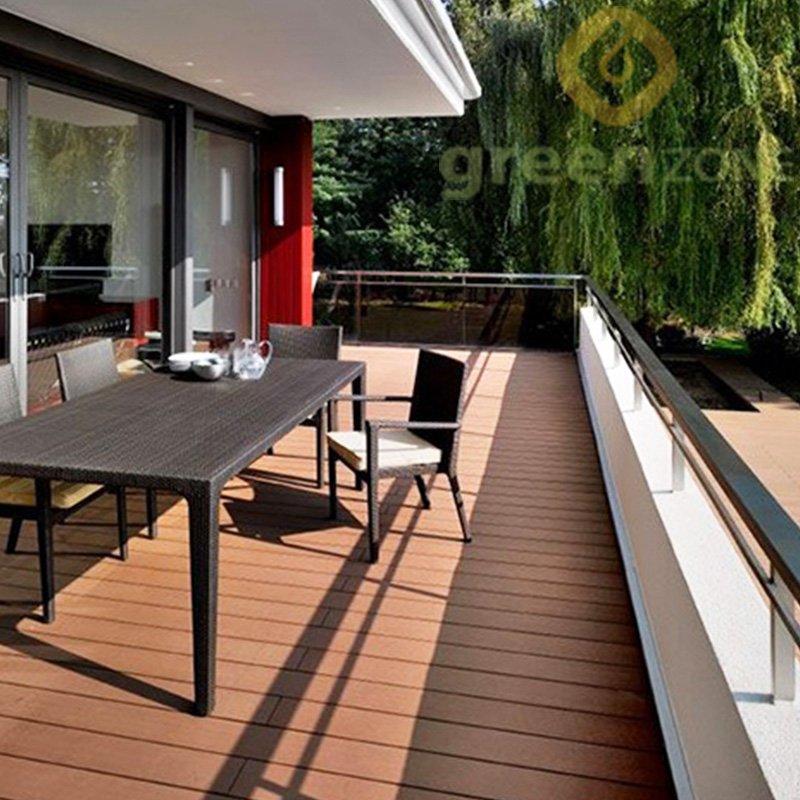 DEP14023 Hot-selling & Popular WPC  Outdoor Hollow Decking - Greenzone Eco Wood 140*23mm
