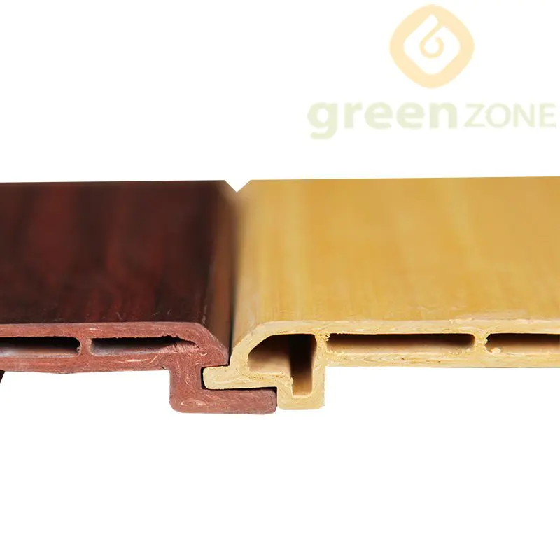 W63   Environmental friendly and Popular Wood Plastic Composite Interlocking Wall Cladding  63*16mm