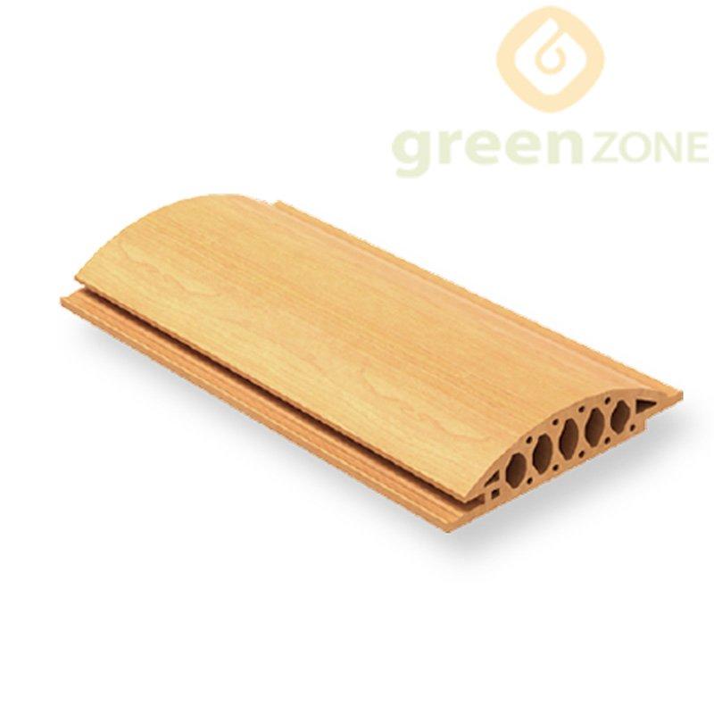 W105  Greenzone Exclusive Semicircle shape of WPC Wall Cladding and Ceiling 105*25mm