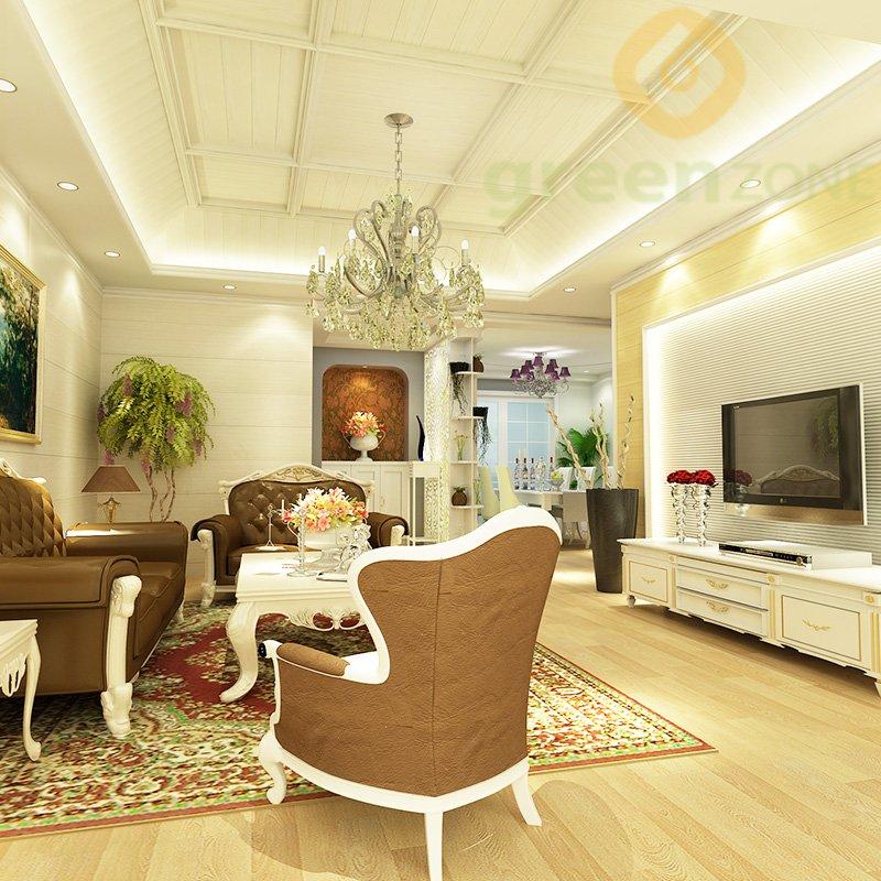 W169   Widely used Wood Plastic Composite Wall Cladding and Ceiling 125*12mm