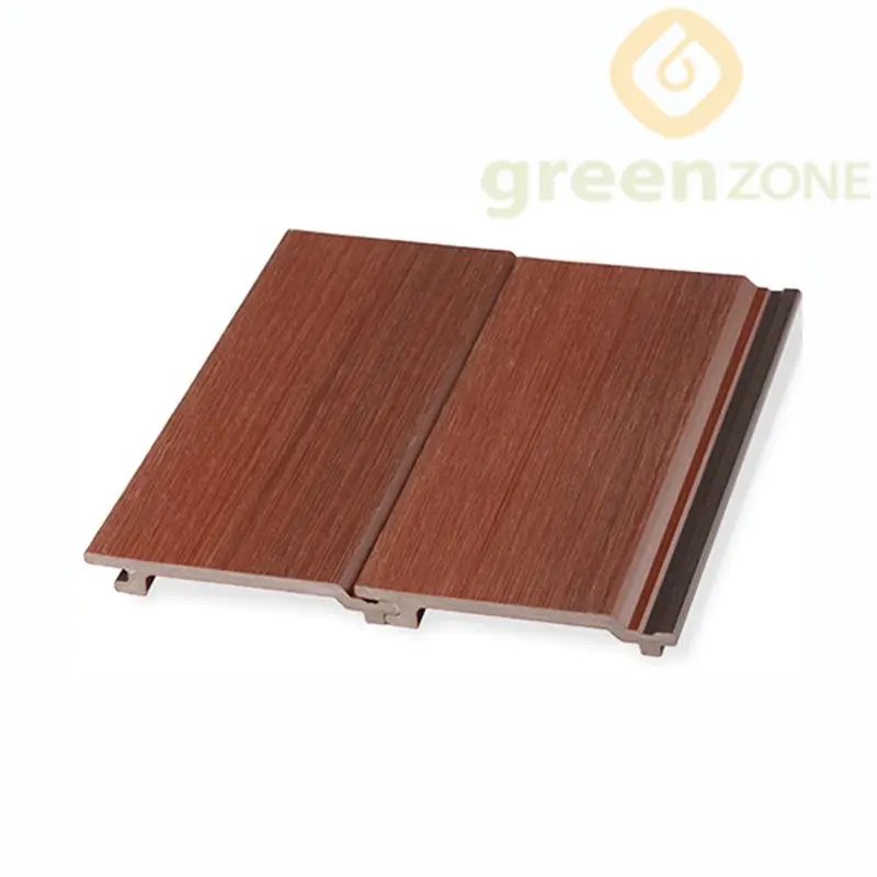 WEL15621 Good color fastness Co-Extrusion Exterior Wood Plastic Composite Wall Cladding  156*21mm