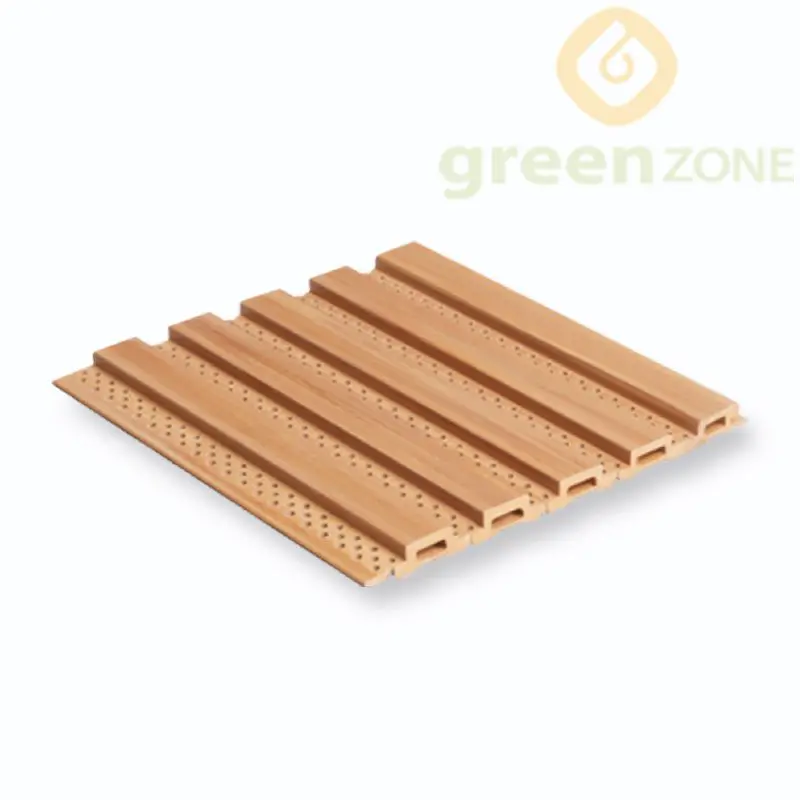 WA159  Sound Proof Wood Plastic Composite Acoustic Interior Wall Panel 159*10mm