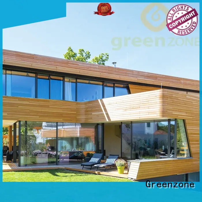 Greenzone best wood interior wall paneling cladding shopping mall