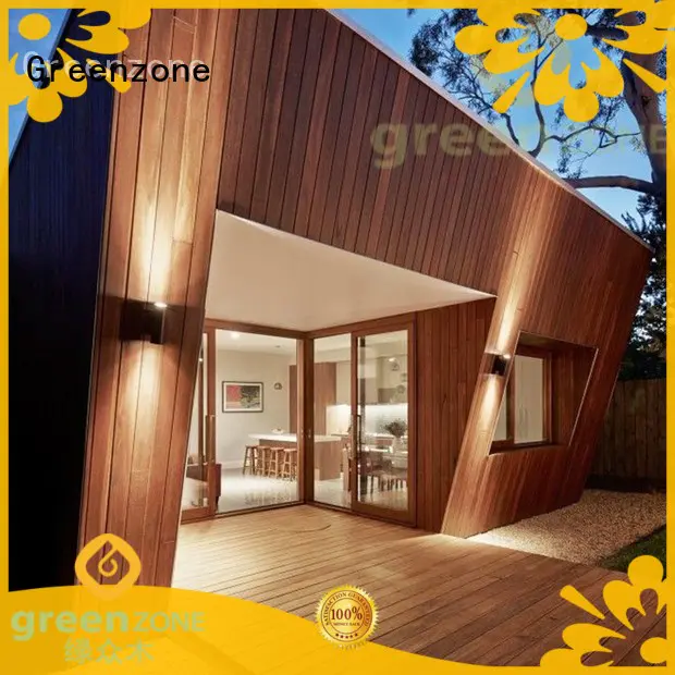Quality Greenzone Brand exterior wood panel cladding composite