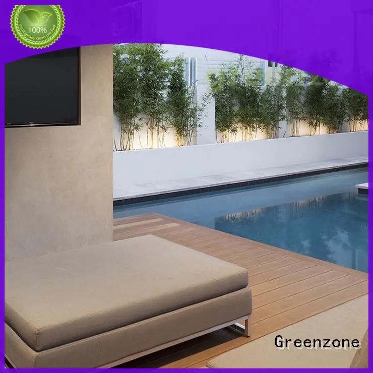 Greenzone outdoor balcony wood flooring terrace dining house