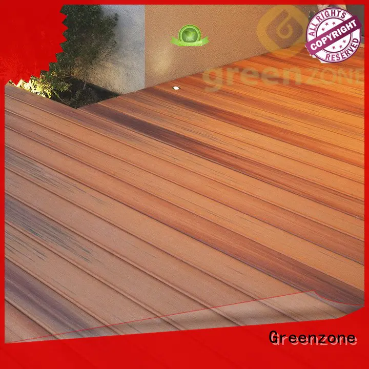 wpc planks antislip hardwood decking supply Greenzone Brand