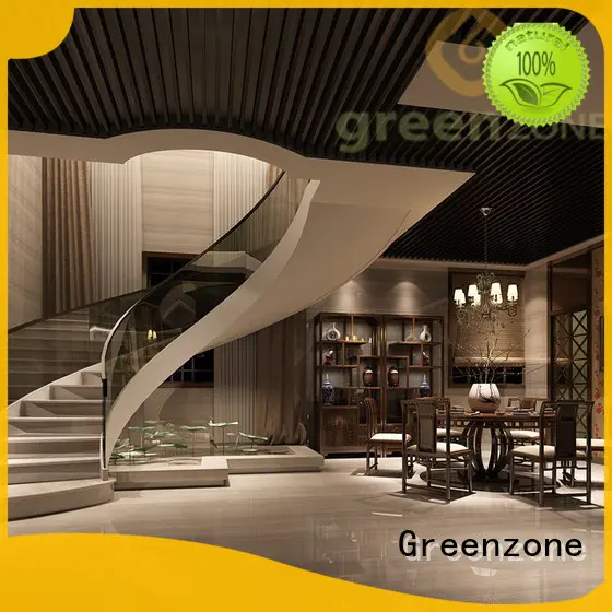 Greenzone Classic wood ceiling tiles manufacturer yard