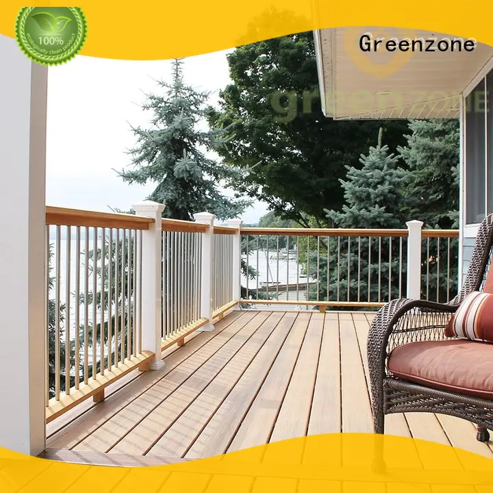 Greenzone wood composite composite decking suppliers hollow resort