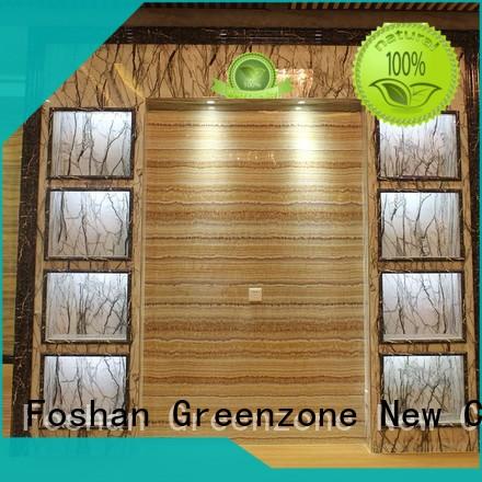 Greenzone Brand indoor marble panel custom marble panels