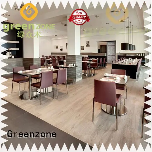 Greenzone waterproof vinyl flooring manufacturers modern design garden