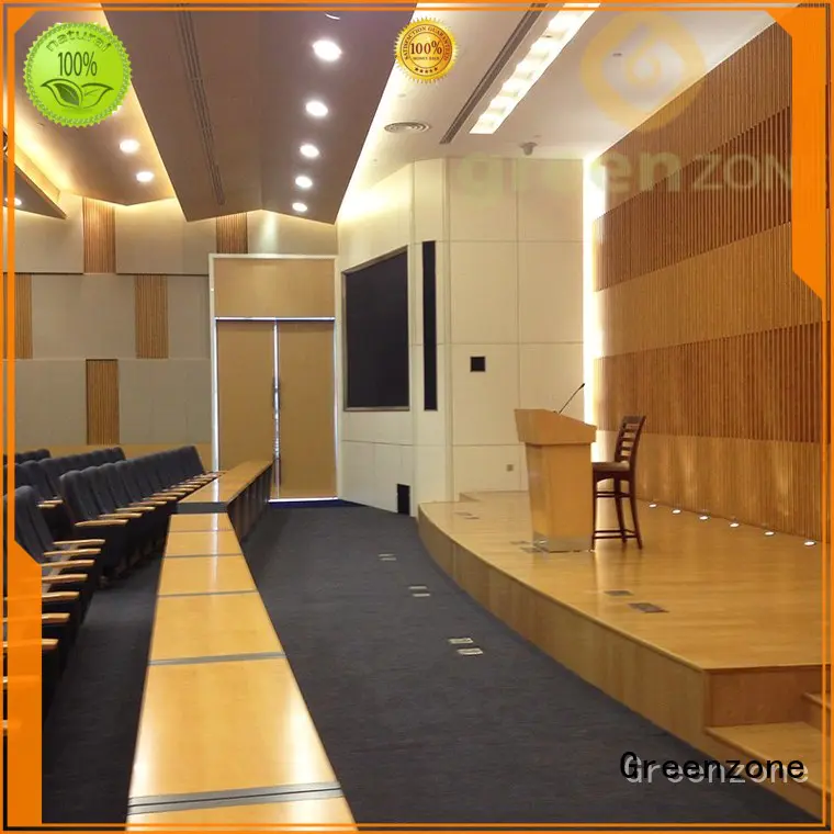 Greenzone interior wood effect cladding wholesale public building