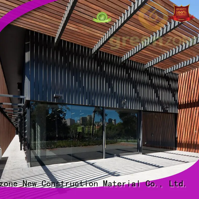 B35 Anti-moisture and termites free Wood Plastic Composite Interior Hollow Timber Tube 35*100mm