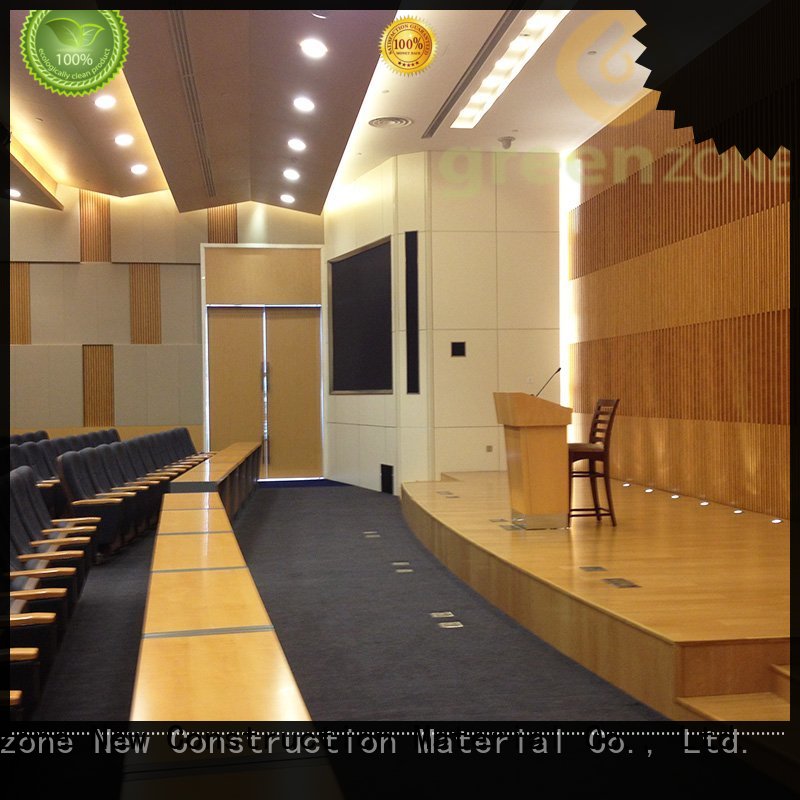 Wa159 Sound Proof Wood Plastic Composite Acoustic Interior