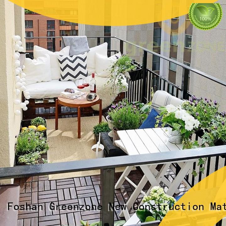 Greenzone diy composite decking manufacturers customized for outdoor