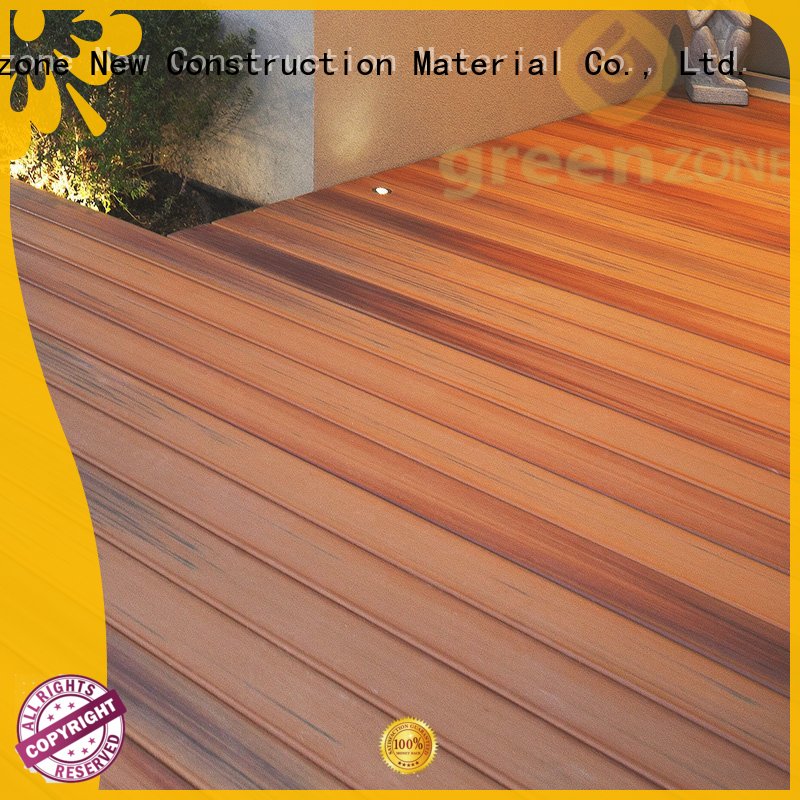 arrival outdoor ecowood hardwood decking supply Greenzone Brand