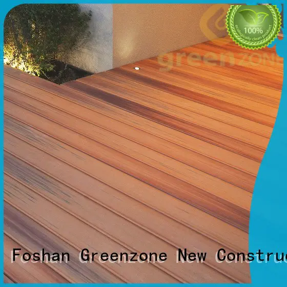Greenzone coextrusion balcony wood flooring terrace dining house