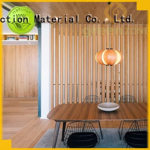 Greenzone best hardwood timber cladding customization hotel