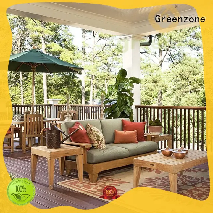 Greenzone portable non wood decking natural outdoor