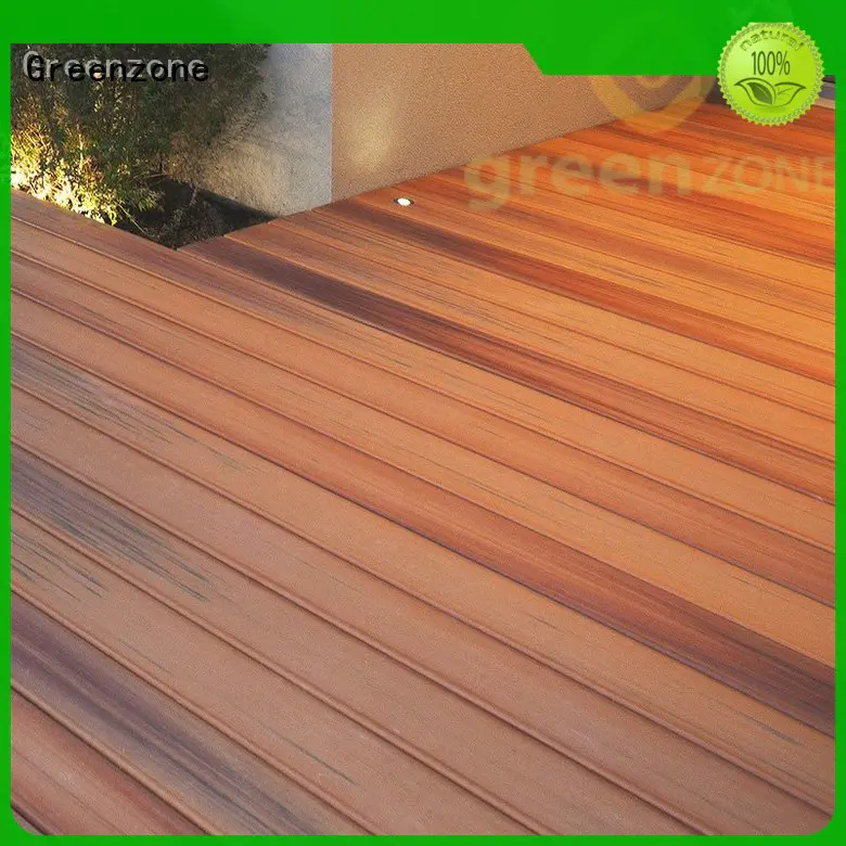 Greenzone deck flooring balcony wood flooring wholesale dining house