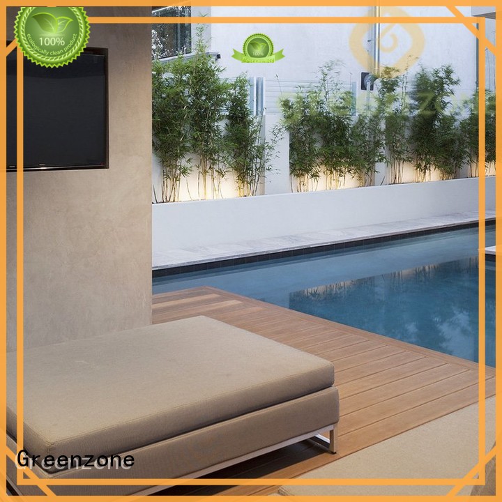 Greenzone antislip outdoor wood decking wholesale dining room