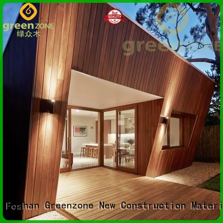 Greenzone Brand 15621mm fastness custom exterior wood panel cladding