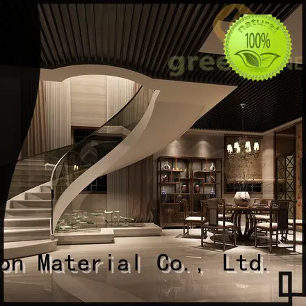 Greenzone latest wood ceiling boards recyclable garden
