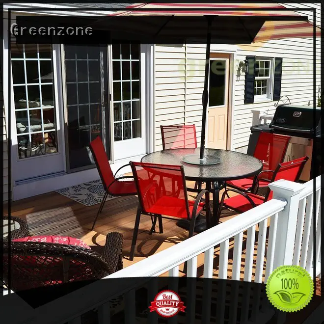 Greenzone Brand exterior eco custom hardwood decking boards