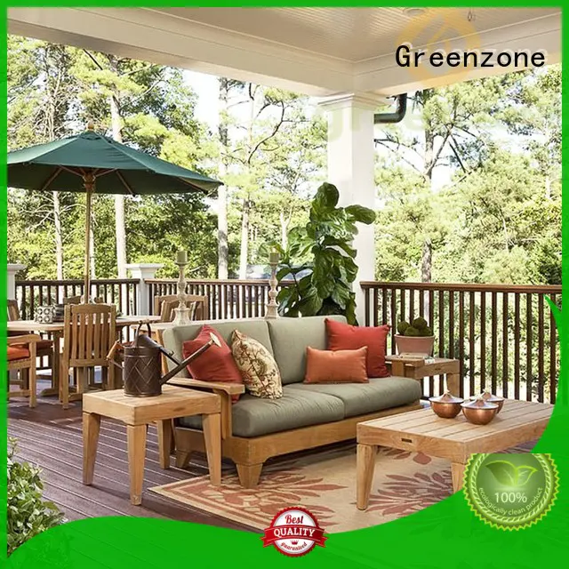 plastic wood deck tiles composite outdoor Greenzone