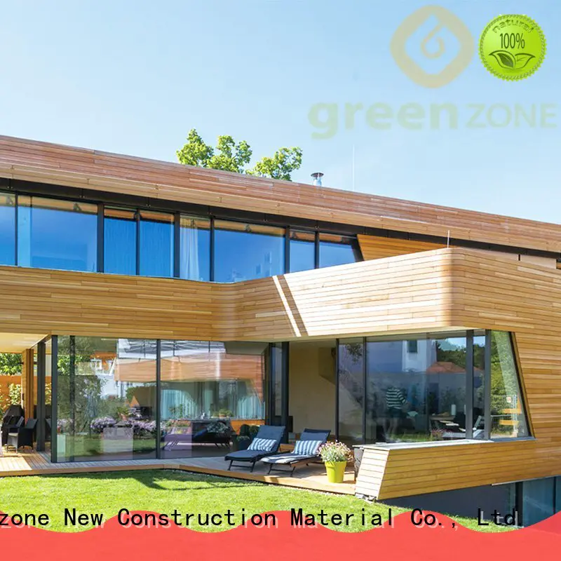 Greenzone 2019 new arrivals cheap wood cladding top-sale shopping mall