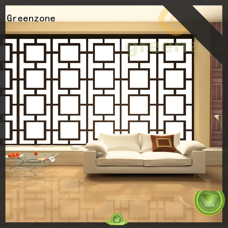 Greenzone wood mosaic wall art laminate floor swimming pool