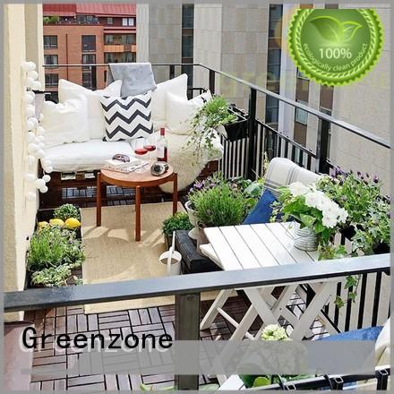 Greenzone uv-resistance hardwood decking customized roof