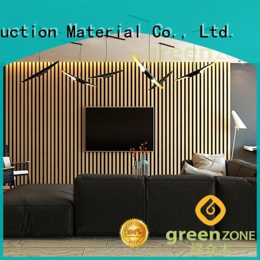 Greenzone Brand rotproof free 35100mm WPC hollow Batten manufacture