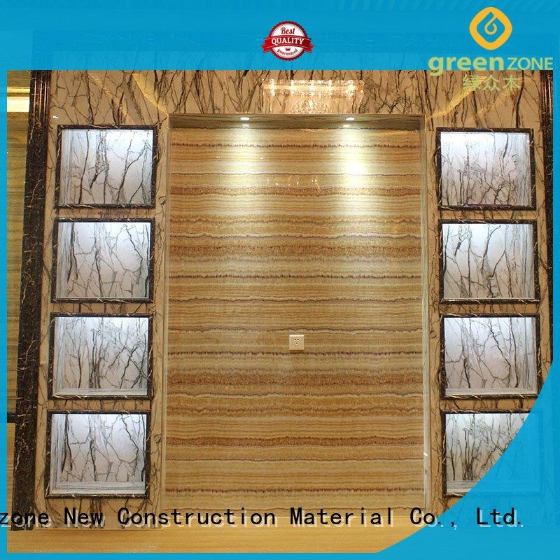 Greenzone natural pvc marble sheet for wall hot sale for wall
