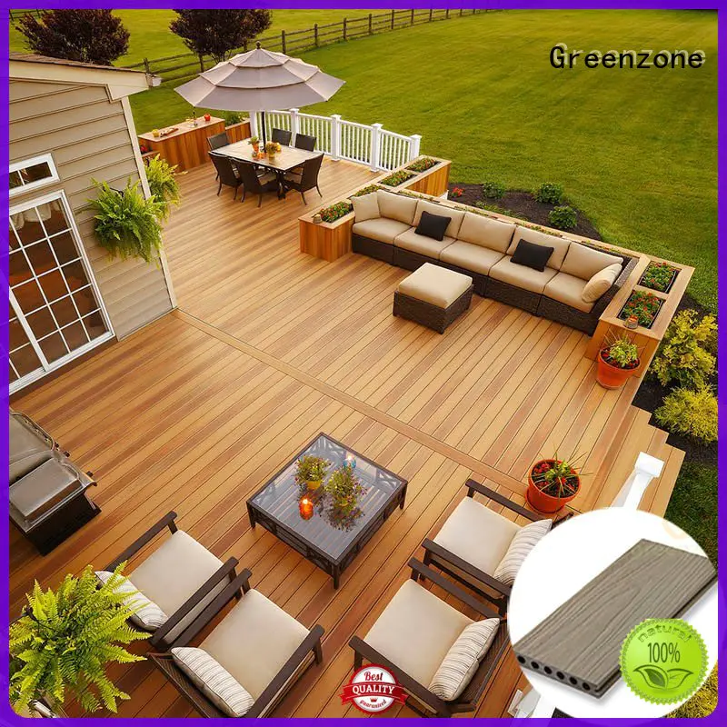 solid outdoor hardwood decking supply eco Greenzone