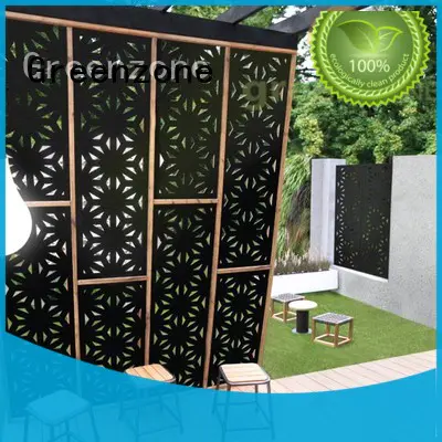 Greenzone notoxic wpc outdoor wall panel decorative railing garden