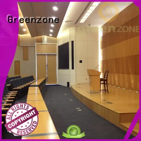 Greenzone cheap decking composite wood cladding interior public building