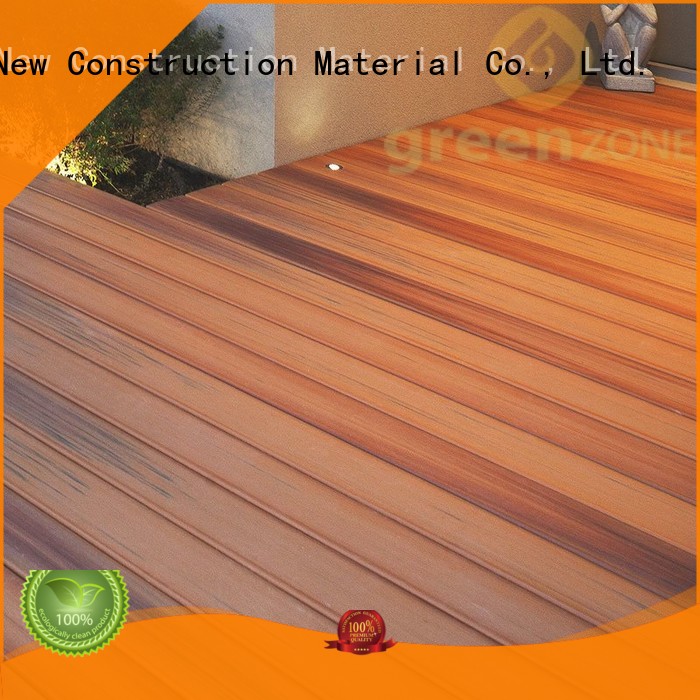 Greenzone 139225mm wooden deck flooring wholesale dining house