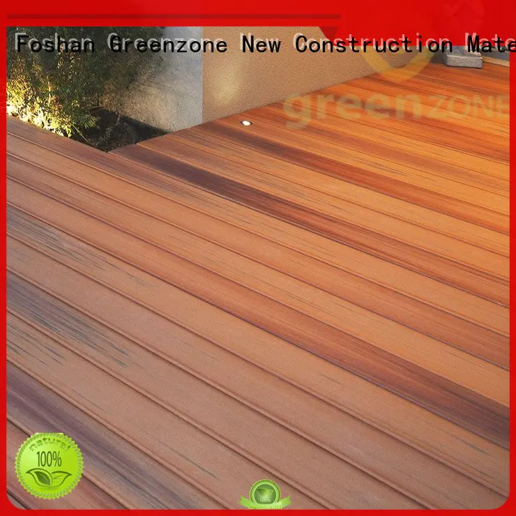 Hot coextrusion hardwood decking supply ecowood design Greenzone Brand