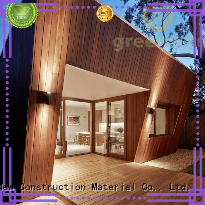 Wholesale 15621mm exterior wood panel cladding coextrusion Greenzone Brand