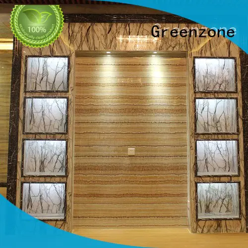 Greenzone eco uv marble sheet manufacturer Indoor residential