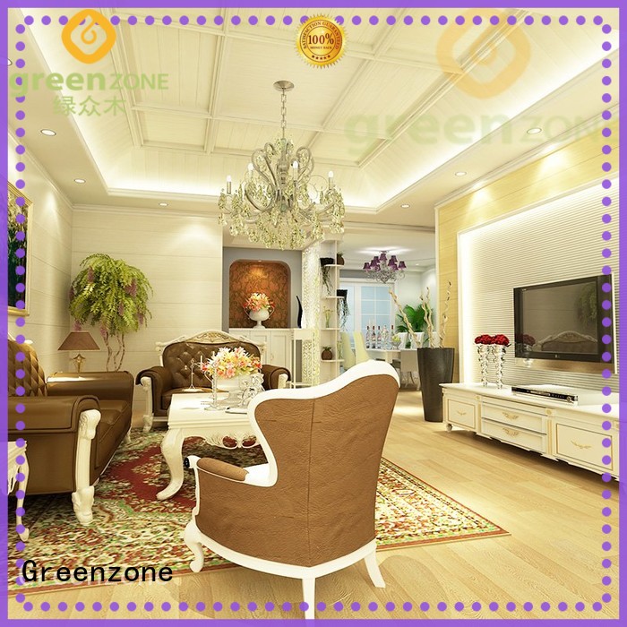 w206 antimoisture plastic modern wood wall paneling Greenzone Brand