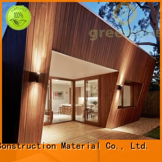 Greenzone wel15621 wood wall cladding wood plastic house