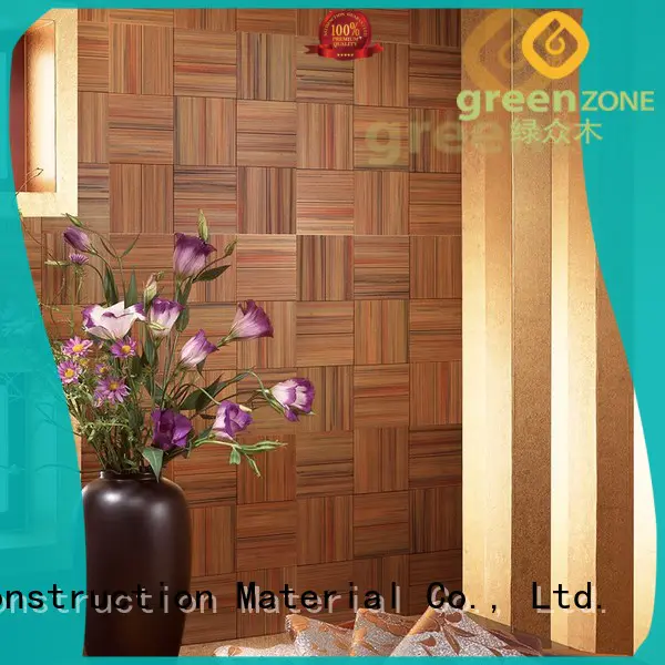 Custom wpc plastic exterior wood wall panels Greenzone antitermite