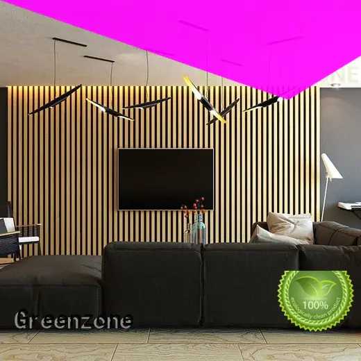 Greenzone square wood filler tube customization hotel