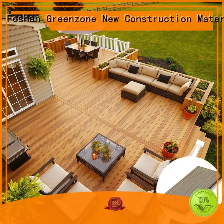 wpc planks wood hardwood decking supply Greenzone Brand