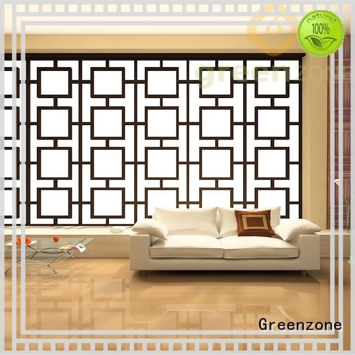 Greenzone 300300mm wpc wall panels thermal modified wood garden